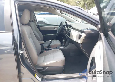 2016 Toyota Corolla Le z USA, uszkodzony, nr VIN 2T1BURHE9GC635574